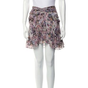 Iro Silk Mini Skirt